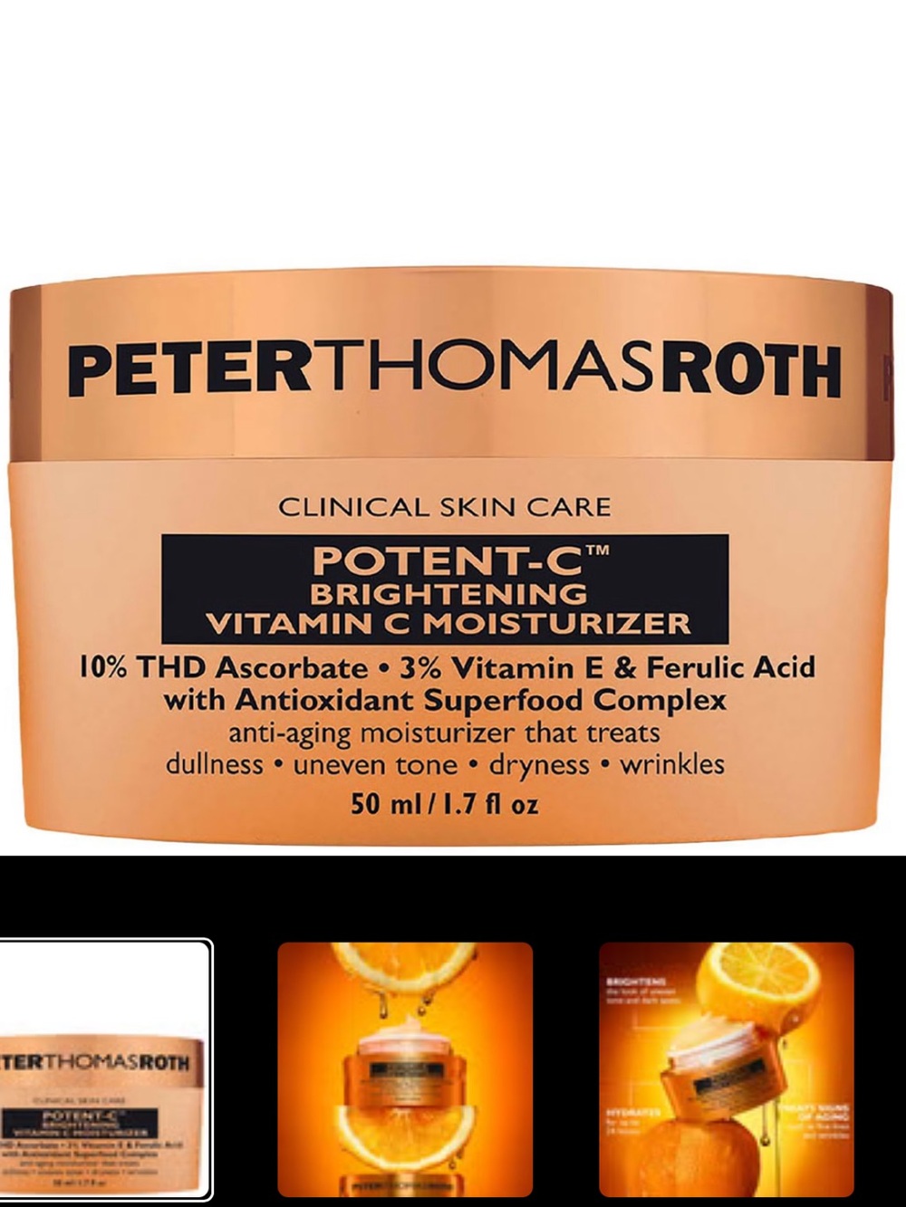 Peter Thomas Roth Potent-C Brightening Moisturizer